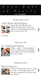 Mobile Screenshot of eyesfullofpretty.com